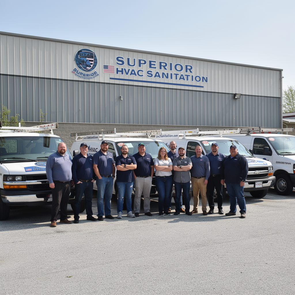 Superior HVAC & Sanitation team - air conditioner repair experts serving the Medford area